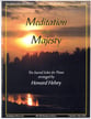 Meditation and Majesty piano sheet music cover